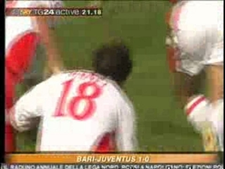 A.S BARI 1 - 0 JUVENTUS