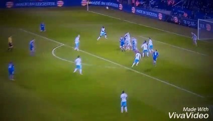 Shinji Okazaki Acrobatic Goal Leicester City Vs Newcastle United (1-0) [14_03_2016] - YouTube