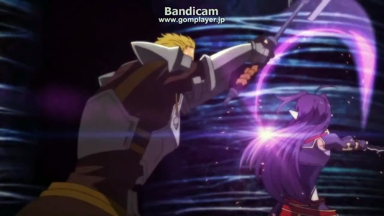 EL Sword Art Online Episode 20, キリト「悪いな・・・ここは通行止めだ」 scene