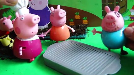 Свинка Пеппа. Барбекю на огороде дедушки Свина