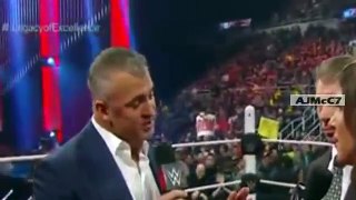 Shane Mcmahon Returns to WWE Monday Night Raw 2/22/2016