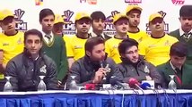 Peshawar Zalmi Captain Shahid Afridi Pashto Press Conference 26 January 2016 I PSL 2016