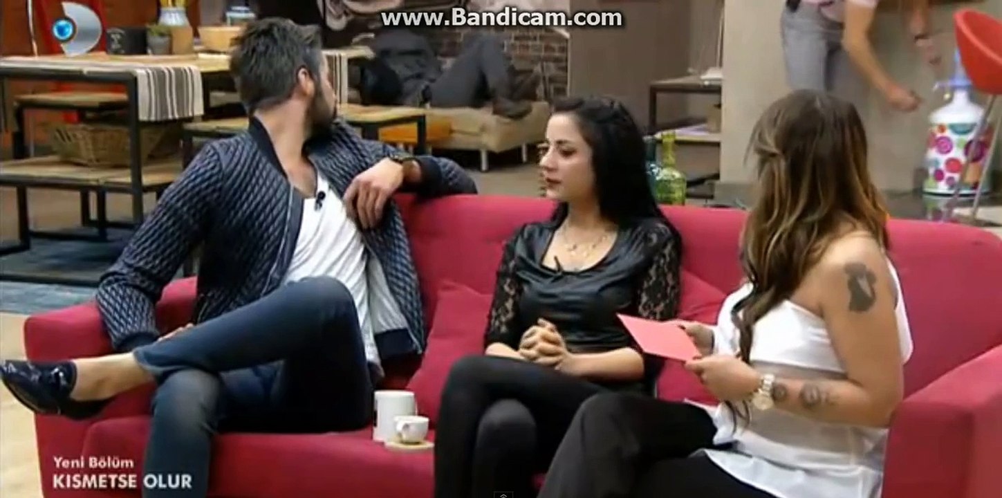 KISMETSE OLUR NUR VE MELİS semih için kavgası 2 mart 2016