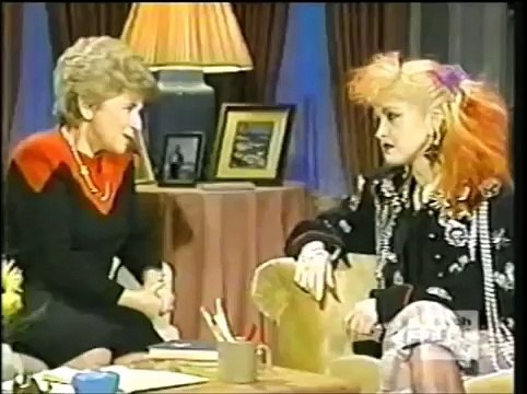 Early MTV: Madonna & Cyndi Lauper (Unseen footage)