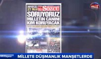 Terörist gazeteler ve manşetleri