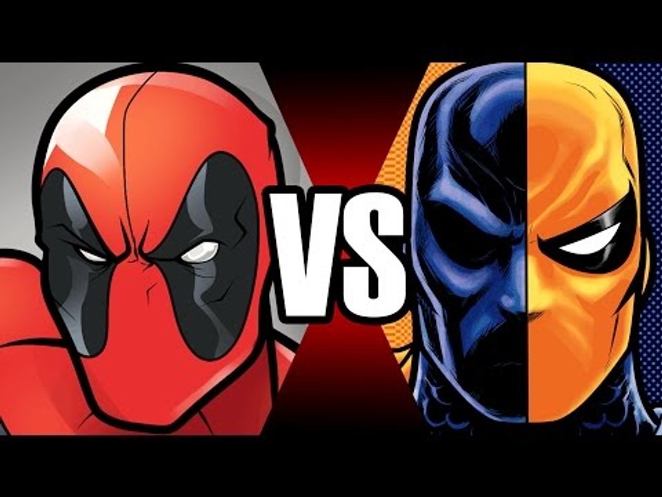 DEADPOOL VS DEATHSTROKE | BATALHA MORTAL | Ei Nerd