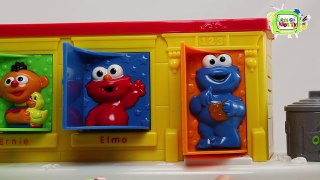 HD 1min 30sec Ver. Sesame Street Singing Pop Up Pals Surprise Toy Lyrics Nursery Rhyme Bab