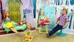 Frozen Elsas NEW Baby Goes to the Barbie Park Playground with Frozen Kids DisneyCarToys