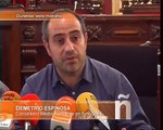 DEMETRIO ESPINOSA,CONCEJAL DE MEDIO AMBIENTE HABLA SOBRE LOS VERTIDOS AL BARBAÑA