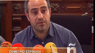 DEMETRIO ESPINOSA,CONCEJAL DE MEDIO AMBIENTE HABLA SOBRE LOS VERTIDOS AL BARBAÑA