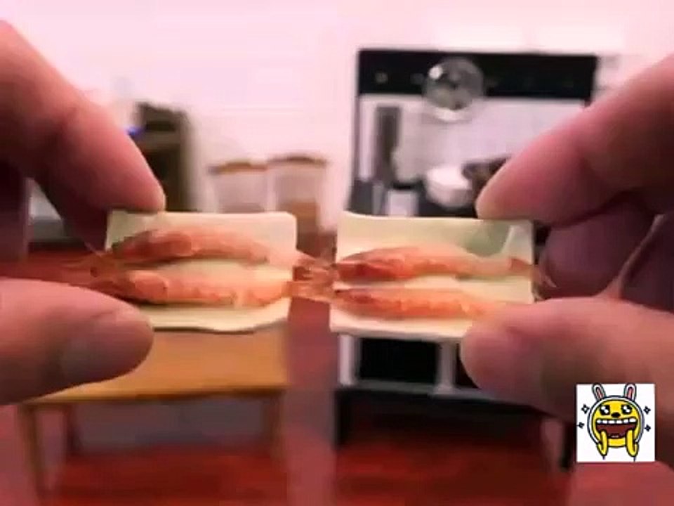재밌는영상 미니어쳐 음식만들기 새우튀김 신기하다 ㅋㅋㅋ miniature shrimp 출처(miniature trip)