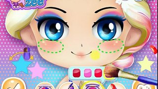 Video Game Chibi Elsas Modern Makeover Cutezee.com