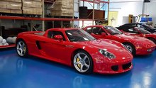 porsche carrera GT son puissant