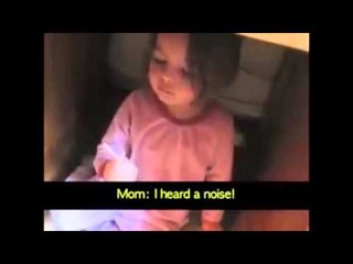 This is just the most adorable little thief ever!