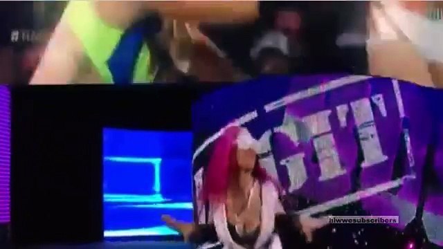 Becky Lynch vs Sasha Banks #1 contenders Match WWE Raw