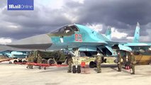 Russian military getting fighter jets ready for action in syria