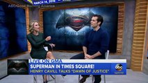 Henry Cavill believes superman would win fight against batman