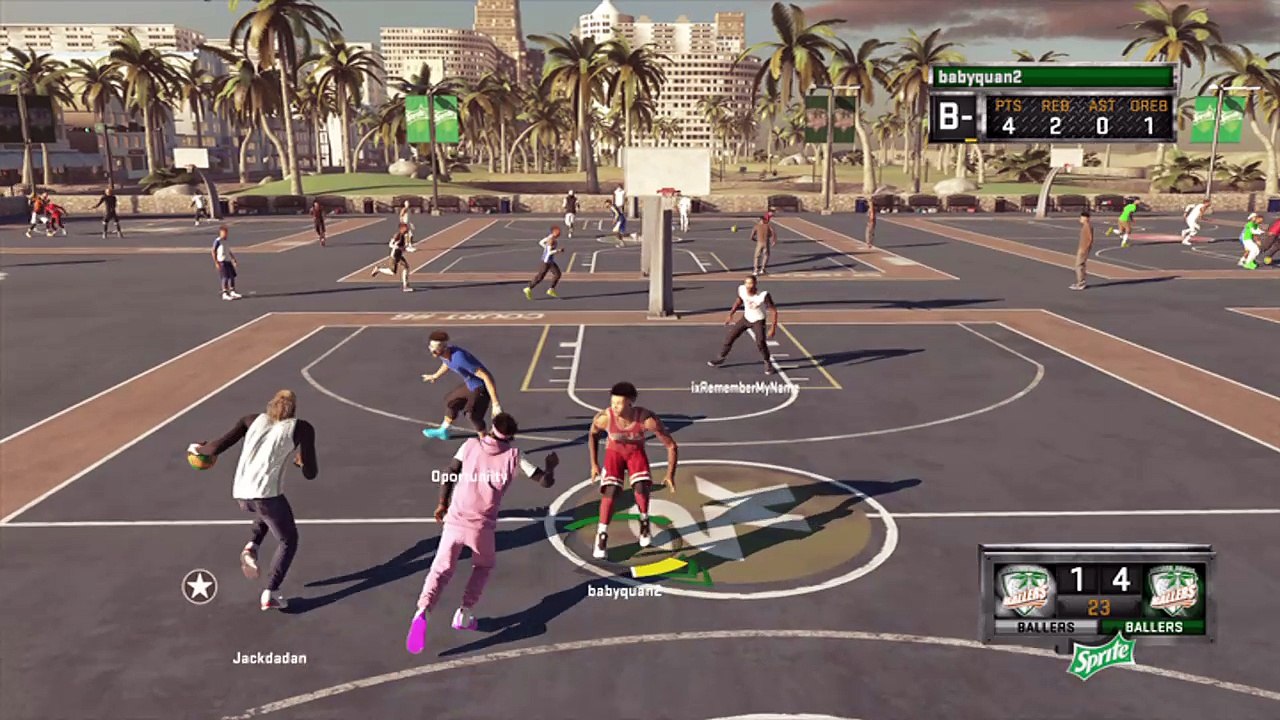 NBA 2K15 He scared Of The Burner