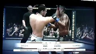 Shogun Rua vs Rashad Evans Knoockout 4 sek. UFC 2010 demo