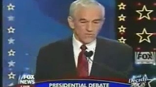 Ron Paul presidential debate question from Fox News