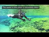 Silfra Rift Diving between two continents, Iceland