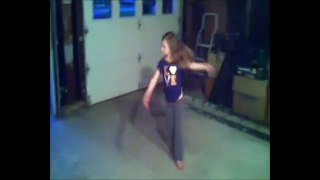 Kaitlin's spontaneous dance - I can Just Be Me
