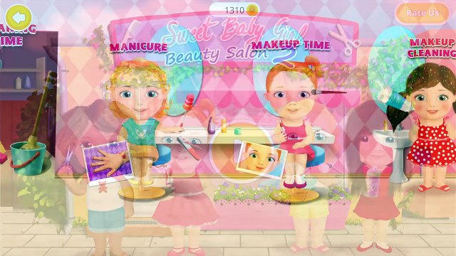Sweet Baby Girl Beauty Salon 2 Hair Care, Nail Spa, Makeup & Dress Up