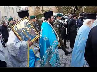 Epiphany ceremony 2015, Chania, Crete, Greece
