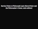 Download Harrius Potter et Philosophi Lapis (Harry Potter and the Philosopher's Stone Latin