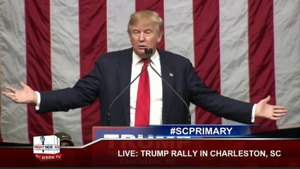 Download Video: Full Speech: Donald Trump Huge Rally in Charleston, SC (2 19 16)