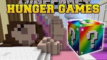PAT AND JEN PopularMMOs Minecraft: GAMINGWITHJEN'S BEDROOM HUNGER GAMES - Lucky Block Mod