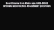 Download Board Review from Medscape: CASE-BASED INTERNAL MEDICINE SELF-ASSESSMENT QUESTIONS