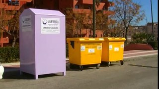 OSAH instala once contenedores para recoger ropa, calzado y juguetes usados