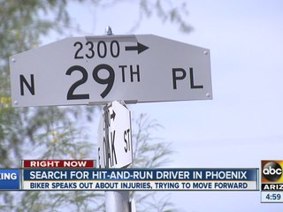 Search for hit-and-run driver in Phoenix