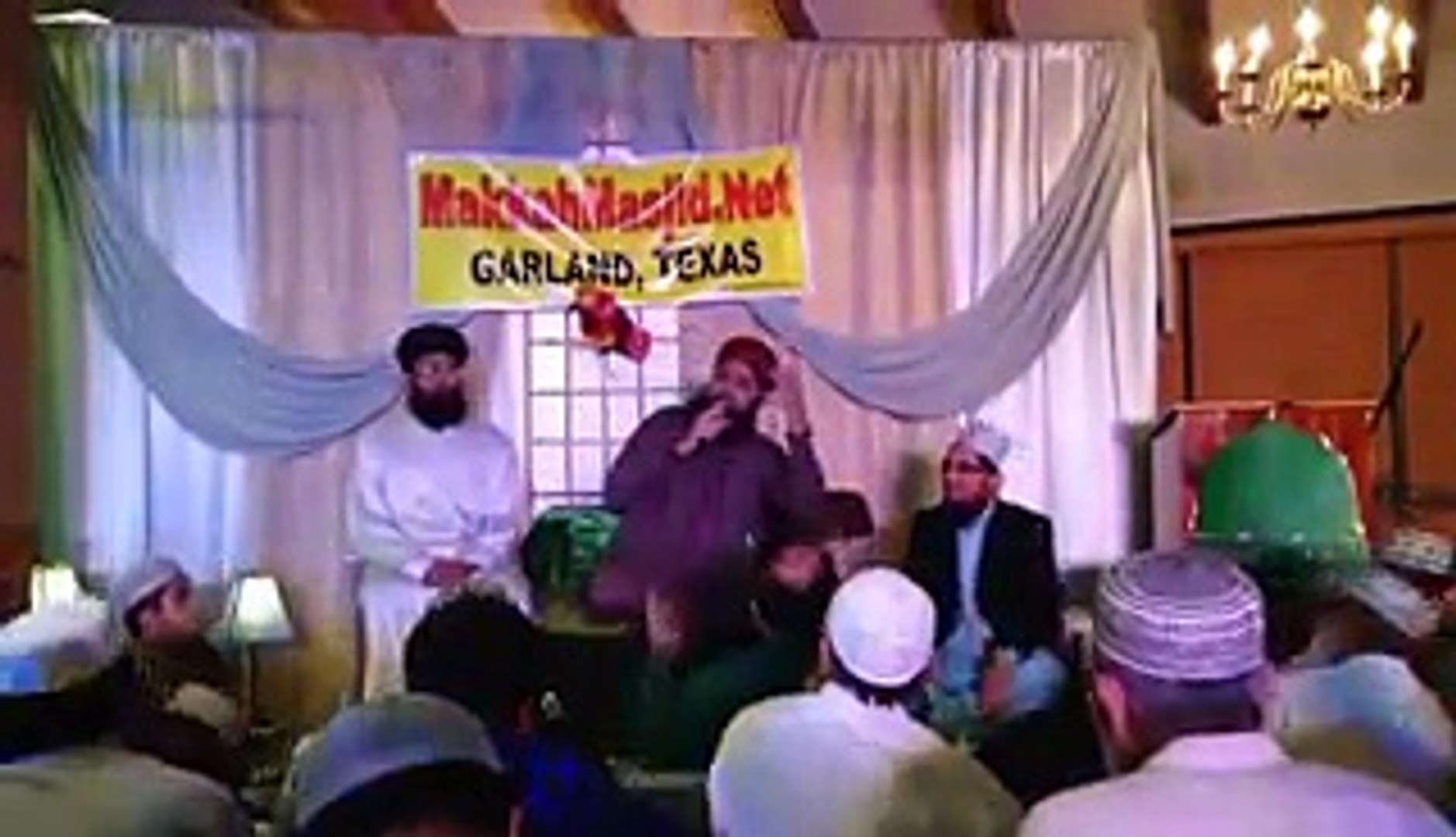Naat Shareef in English by Owais Qadri at Makkah Masjid of Garland USA