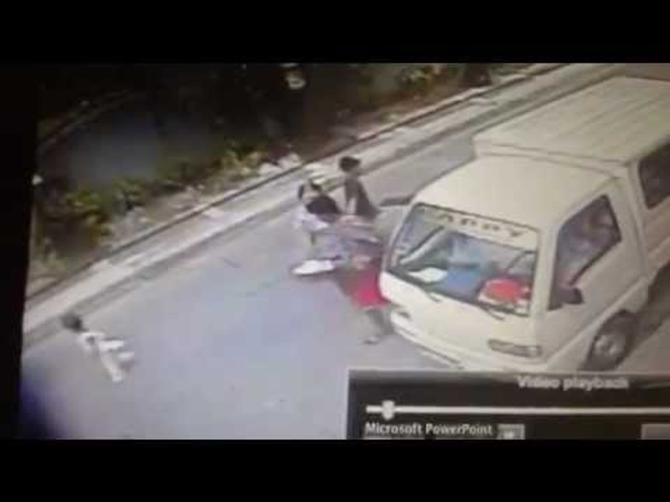CCTV video obtained by The Philippine Star shows how toddler was snatched [part 2]