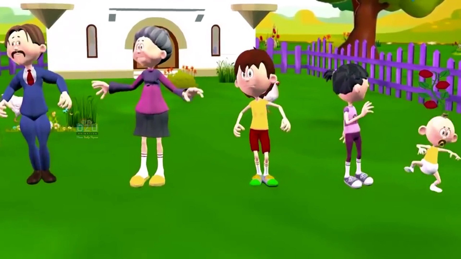 Human Finger Family || Little Finger Family Rhymes For Kids