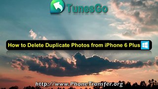 Duplicate Cleaner for iPhone 6 Pictures: How to Delete Duplicate Photos from iPhone 6 Plu
