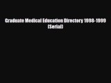 PDF Graduate Medical Education Directory 1998-1999 (Serial) PDF Book Free