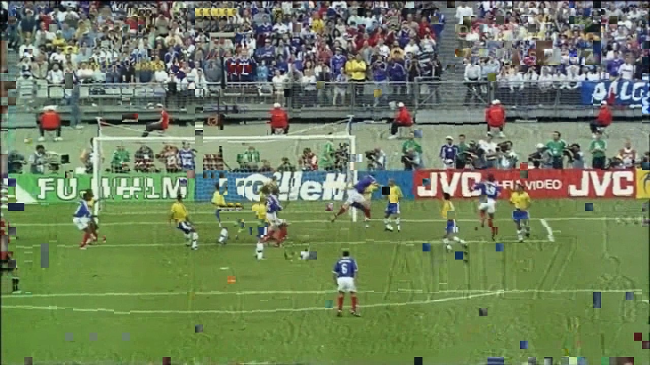 أهداف مباراة فرنسا و البرازيل 3-0 نهائي كاس الع...