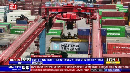 Dwelling Time Pelabuhan Tanjung Priok Turun Menjadi 3,5 Hari