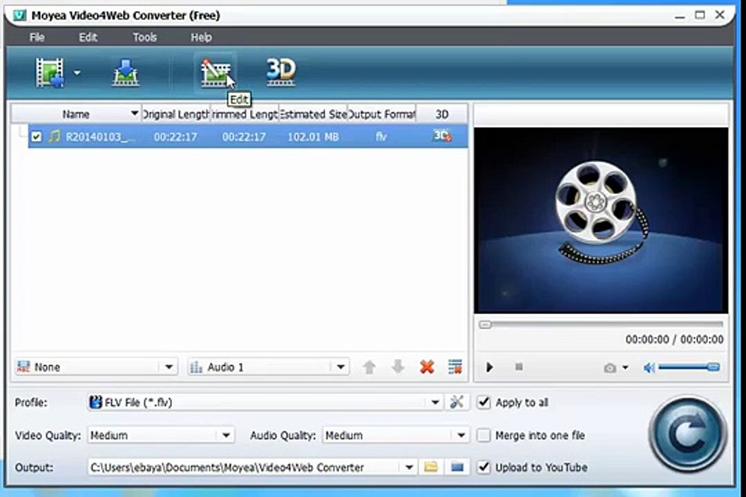 شرح طريقة رفع ملف MP3 الي youtube