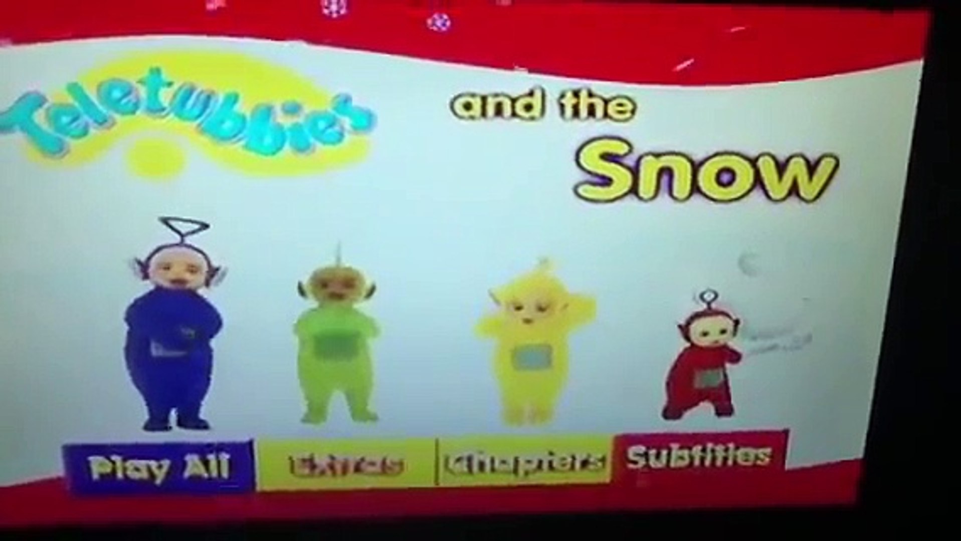 teletubbies dvd menu