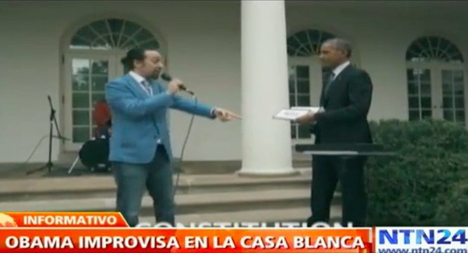 Obama y Lin-Manuel Miranda protagonizan una sesión de rap en la Casa Blanca
