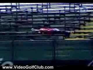 Beautiful Natalie Gulbis Hits a Fan with