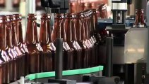 how to prepared glass bottles in factory