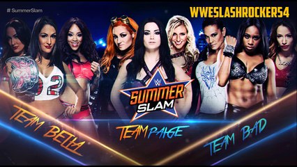 WWE SummerSlam 2015 Match Card