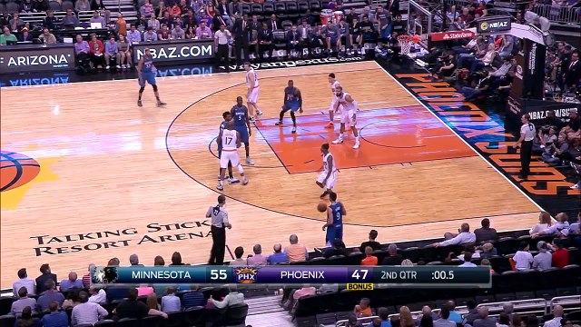 Rubio finds Wiggins Dunk