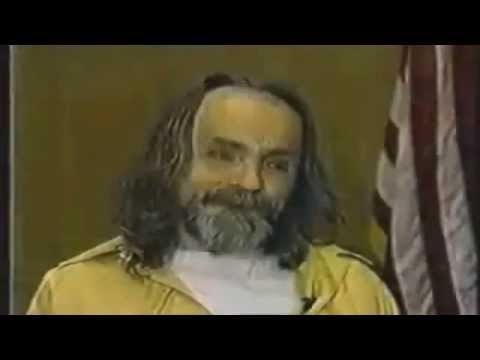 Charles Manson Epic Answer Response To Question In Court