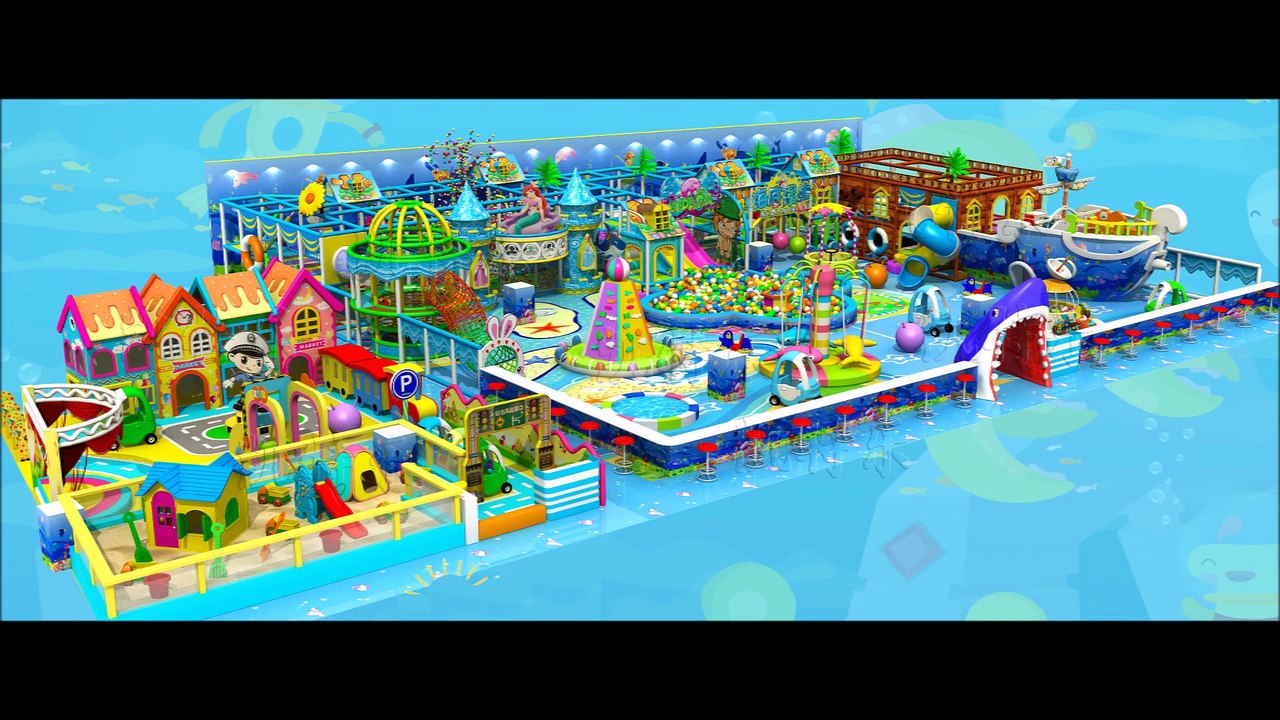 Design of indoor playground for size over 200M2